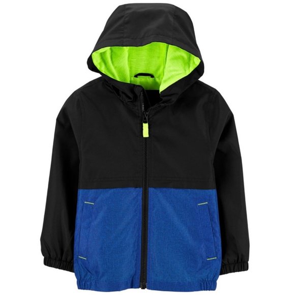 Carter's Jackets & Coats Nwt 4t 4 Blue Black Rain Coat Jacket